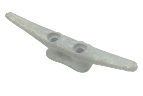 Sea Dog 040104-1 Flat Head 4" Hot Dipped Galvanized Open-Base Iron Cleat PAIR