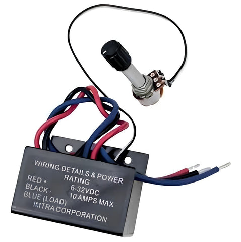 Imtra ILDIM-ROT10 Boat Marine 6V-32V Rotary Rheostat Dimmer Light Switch