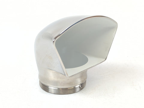 ABI CH4342 Boat Marine White Stainless Steel 3" Replacement Low Profile Cowl Vent