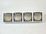 NavPod GP2401 Boat Marine InstrumentPod 12” Wide Guard PreCut for 4 Instrument 3.6” Hole GP2400 - Second Wind Sales