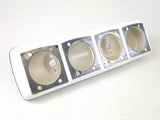 NavPod GP2401 Boat Marine InstrumentPod 12” Wide Guard PreCut for 4 Instrument 3.6” Hole GP2400 - Second Wind Sales