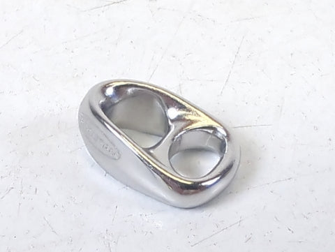 Ronstan RF8080 Silver Orbit Shock Block Boat Marine Sheaveless Pulley Ferrule