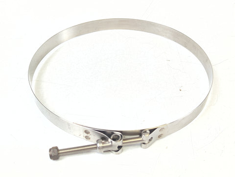 Voss Dixon D4246H-75-907-SL T-Bolt 8-1/2” to 9-1/4” Stainless Steel Hose Clamp
