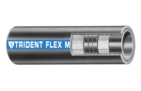 Trident 250-2140 Flex 2-1/4" X 4' Premium Boat Marine Reinforced Wet Exhaust and Water