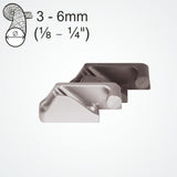 Sea Dog 002172-1 Clamcleat CL217MK2 Side Entry Starboard Fairlead 1/8" to 1/4" Deck Rope Cleat