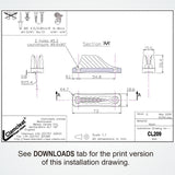 Sea Dog 002090-1 Clamcleat CL209 Midi Boat Marine Black Nylon 3/16" to 5-16" Deck Rope Cleat