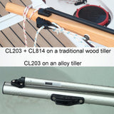 Sea Dog 002030-1 Clamcleat CL203 Junior Nylon Fairlead 1/8" to 1/4" Deck Rope Cleat