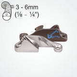 Sea Dog 002171-1 Clamcleat CL217MK1 Side Entry Starboard Fairlead 1/8" to 1/4" Deck Rope Cleat