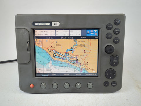 Raymarine C80 E02020 Boat Marine Color 8.4" Fishfinder Radar GPS Chartplotter MFD Display