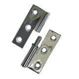 Sea Dog 204515-1 Boat Marine Stainless Steel 1-1/2" X 2" Take-A-Part Slip Joint Lift-Off Butt Hinge 2-Pack