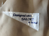 Harken H4892972 Boat Sailboat Medium 12'-14' Beige Marine Canvas Sail Cover 4892972