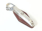 Lewmar Boat Sailboat Marine Vintage 50mm Tufnol Snap Pulley Cleat Block