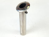 Boston Whaler 1799571 Genuine OEM Stainless Steel 30° Angled Flush Mount Fishing Rod Holder