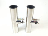 Blacktip CDC-A17L01AD Stainless Steel Clamp-On Fishing Rod Holder 2-Pack