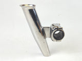 CE Smith 53661A Stainless Steel Mid Mount 2-Way Clamp-On Fishing Rod Holder - Second Wind Sales
