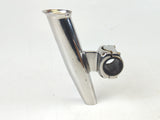 CE Smith 53661A Stainless Steel Mid Mount 2-Way Clamp-On Fishing Rod Holder