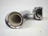 CE Smith 53661A Stainless Steel Mid Mount 2-Way Clamp-On Fishing Rod Holder