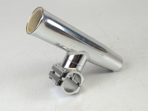 CE Smith 53772 Aluminum Mid Mount 2-Way Clamp-On Fishing Rod Holder