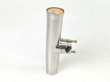 White Water 53300SL Boat Marine Stainless Steel Clamp-On Tapered Fishing Rod Holder