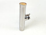 White Water 53300SL Boat Marine Stainless Steel Clamp-On Tapered Fishing Rod Holder