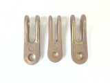 Wilcox Crittenden 3212 Boat Marine Solid Bronze 1/4" + 5/16" Rigging Jaw Toggle 3-Pack