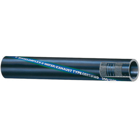 Shields 16-250-3000 ShieldsFlex II 3" Premium Boat Marine Reinforced Wet Exhaust and Water Hose By the Foot