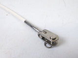 C Sherman Johnson Boat Sailboat Marine Pelican Snap Hook 21" Lifeline Gate