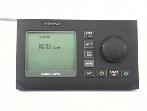 Simrad AP50 20214045 Mega Yacht Marine Autopilot Control Head Unit 20212221