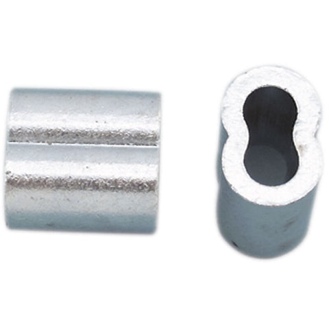 Suncor Z0753-0007 Zinc Plated Copper 1/4" (6.4mm) Swage Sleeve Seafit 115030
