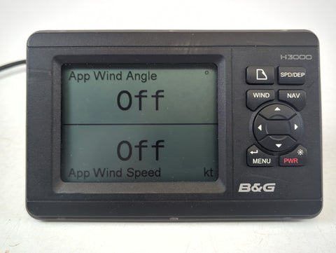 B&G BGH210001 H3000 Boat Sailboat Mono Graphic Function LCD Display