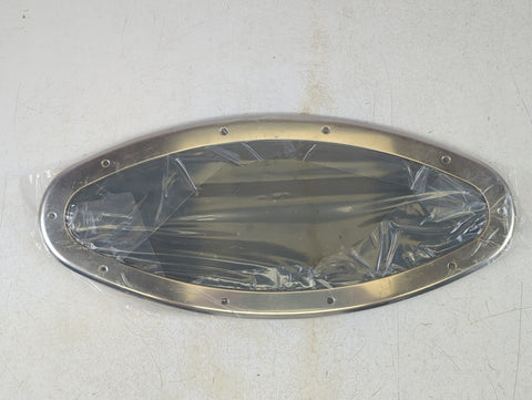 Bomar 616 Boat Marine Stainless Steel 7-7/8" X 17-7/8" Fixed Elliptical Portlight Window