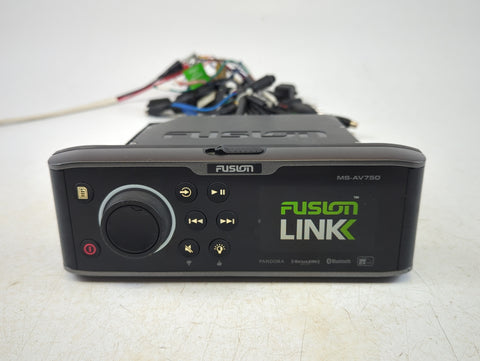Fusion MS-AV750 Boat Marine Stereo Entertainment System with DVD CD Player and Bluetooth
