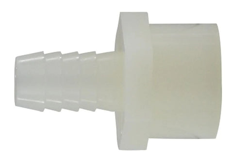 Midland Metal 33-067W 33067W Nylon 1/2" Hose Barb X 3/4" NPT Female Straight Adapter Fitting Seafit 1854934
