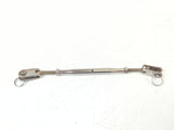C Sherman Johnson 04-110 Boat Sailboat Jaw and Jaw 5/32" Stainless Steel Tubular Turnbuckle