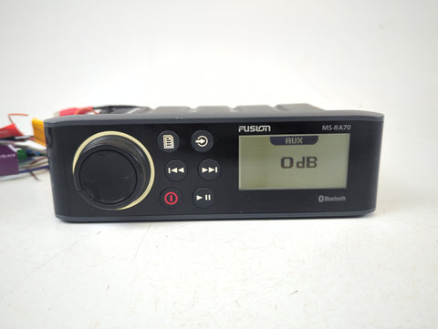 Fusion MS-RA70 010-01516-01 Boat Marine 2-Zone SiriusXM-Ready Bluetooth AM FM Stereo