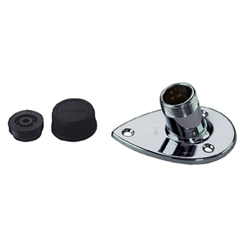 Perko 1125DP099A Boat Marine 3-Pin Pole Light Base with Socket Assembly