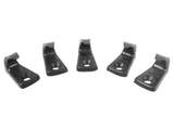 Taco 40-0900BN Boat Marine Black Nylon 1/2" X 1" Lashing Strap Bungee Tie-Down Anchor Hook 5-Pack