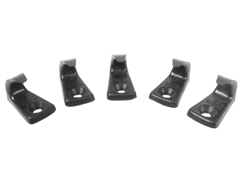 Taco 40-0900BN Boat Marine Black Nylon 1/2" X 1" Lashing Strap Bungee Tie-Down Anchor Hook 5-Pack