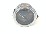 Stewart Warner 82113 Chrome Deluxe 2" Analog 12V 80 PSI Oil Pressure Gauge