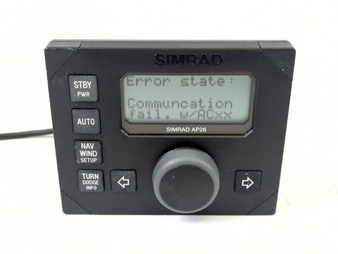 Simrad AP26 22087910 Boat Marine Robnet2 Network Boat Marine Autopilot Control Head Unit