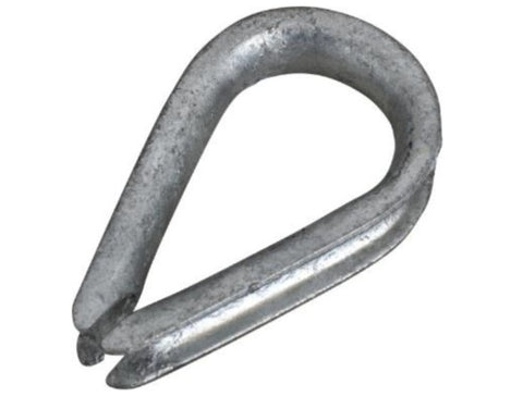 Sea Dog 172012 Boat Marine Light Duty 1/2" Galvanized Wire or Rope Thimble Seafit 19295385