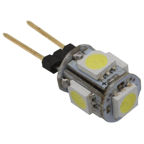 Marine Grade T3 JC JC3 JC5 G4 Bi-Pin Tower 12V White LED Light Bulb West Marine 18592378