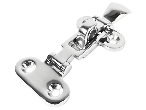 Boat Marine 316 Stainless Steel 4-1/2" Anti-Rattle Lockable Hatch Latch Second Wind SWS45