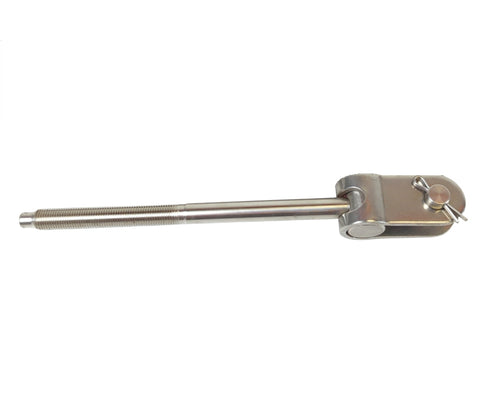 C. Sherman Johnson 33-610 Boat Sailboat Marine Stainless Steel 3/8"-24 LH Toggle Nut Turnbuckle Jaw