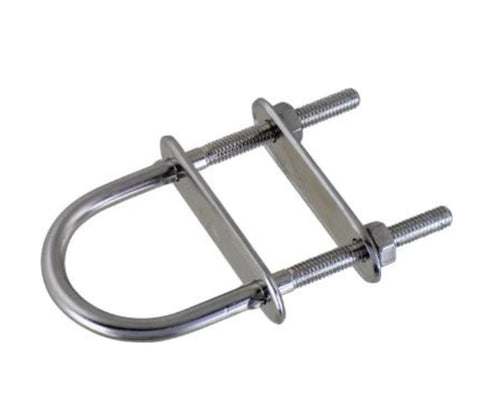 Sea Dog 080263-1 Boat Marine 304 Stainless Steel 1/4" X 1-1/4" Crimped Ears U-Bolt