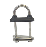 Wichard 65431 Boat Marine 6mm (1/4") X 3-1/4" Black Watertight U-Bolt 65431B