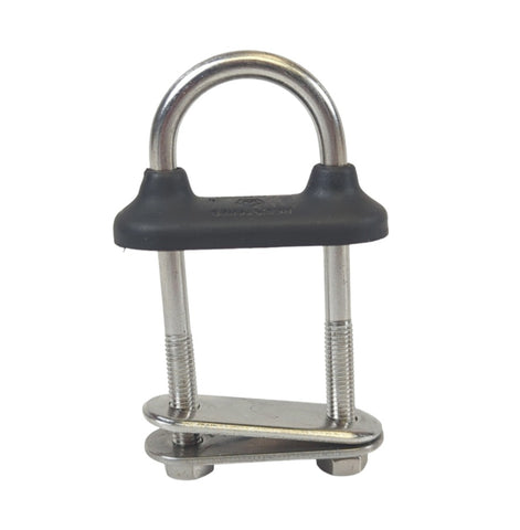 Wichard 65431 Boat Marine 6mm (1/4") X 3-1/4" Black Watertight U-Bolt 65431B