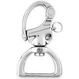 Wichard 2374W HR Marine Grade 316 Stainless Steel 3-1/8" Webbing Swivel Snap Shackle