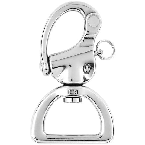 Wichard 2374W HR Marine Grade 316 Stainless Steel 3-1/8" Webbing Swivel Snap Shackle