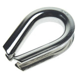 QMH 414S-13 Boat Marine Heavy Duty 316 Stainless Steel 1/2" Wire Rope Thimble